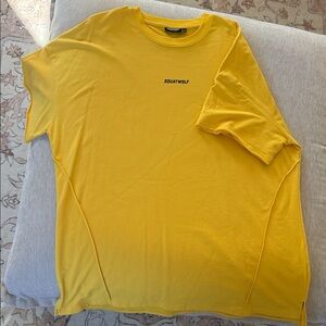Men's SQUATWOLF Yellow T-Shirt Size XXL